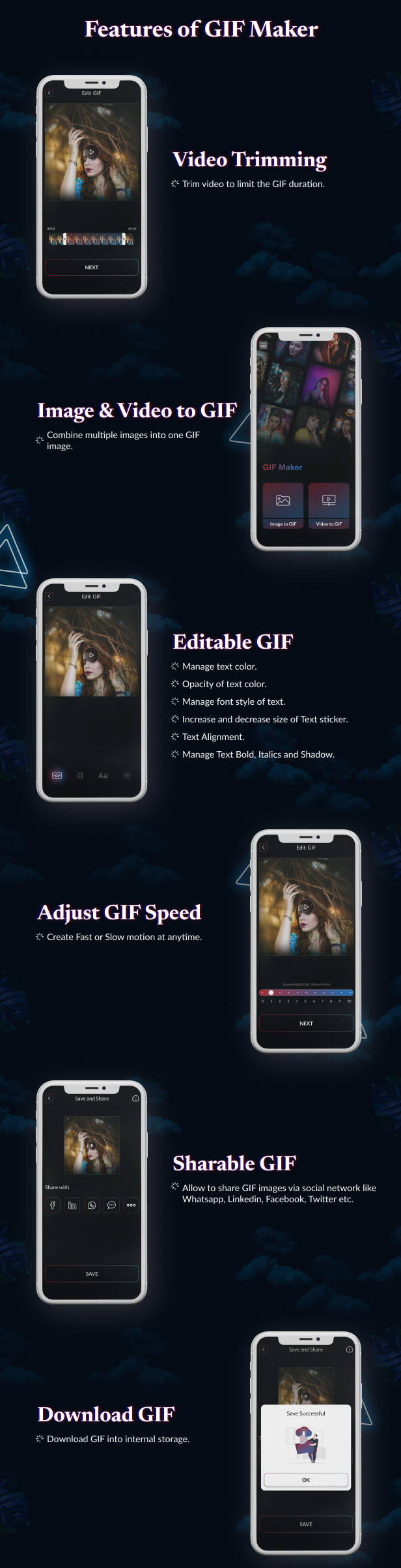 GIF Maker App Features