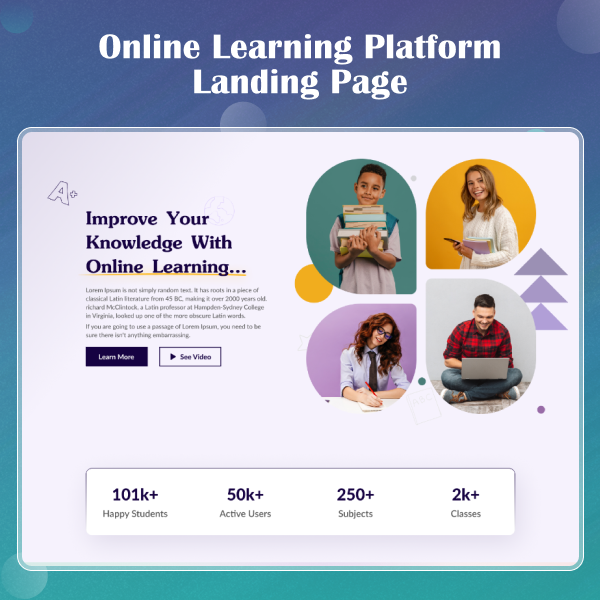 E learning platform